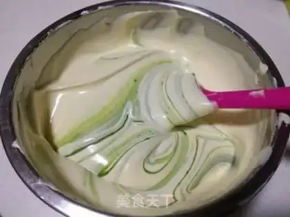 Make Tea marble cake step 15