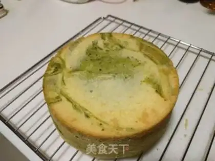 Make Tea marble cake step 18
