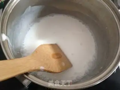Make Coconut gold cake step 2