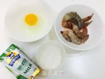 Make Shrimp omelet step 0
