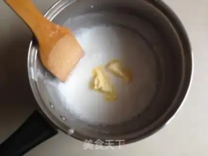 Make Coconut gold cake step 3