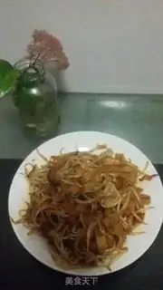 Make Green bean sprouts and dry tofu step 5
