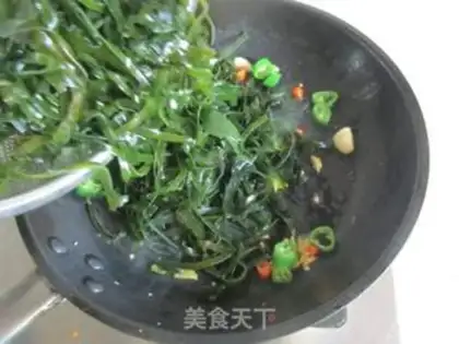 Make Spicy seaweed step 3