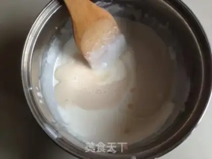 Make Coconut gold cake step 6