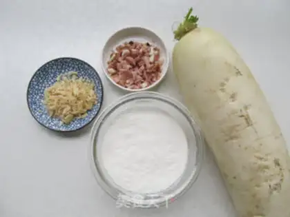 Make radish cake step 0