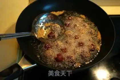 Make Potato sesame ball step 8