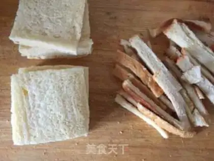 Make Ham egg sandwich step 0