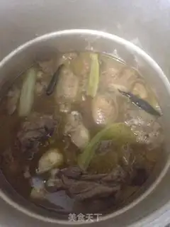 Make Pumpty chicken with mushrooms step 3