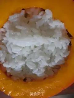 Make Pumpkin rice step 5