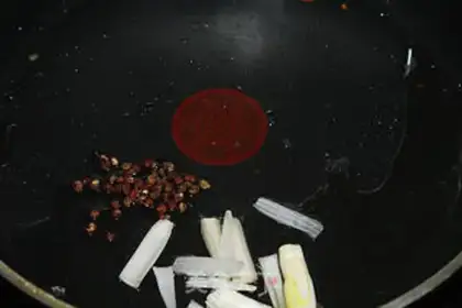 Make A garlic fan scallop step 7