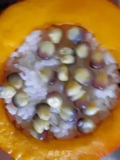 Make Pumpkin rice step 6