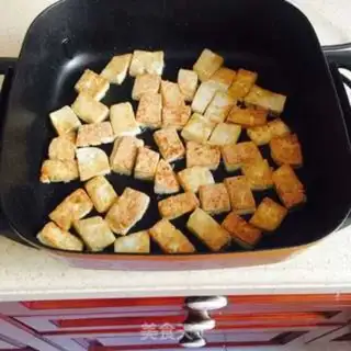 Make Fried tofu step 1