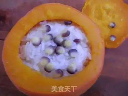 Make Pumpkin rice step 8