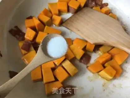 Make Pumpkin bacon step 3