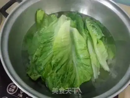 Make Garlic lettuce step 2