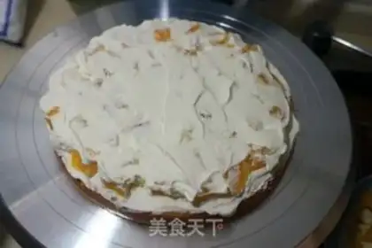 Make Strawberry cream cake step 18