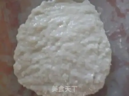 Make The roses are yellow rice cakes step 3