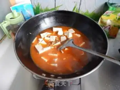 Make Spicy tofu step 11