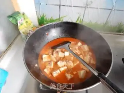 Make Spicy tofu step 13