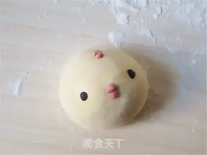 Make Little chicken bean bag step 10