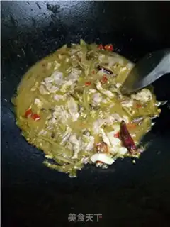 Make Sour sauce and lamb step 8