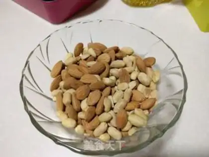 Make Peanut almonds step 1