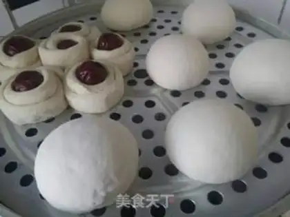 Make The date buns step 6