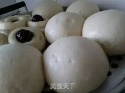Make The date buns step 7