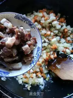 Make The radish rice step 11