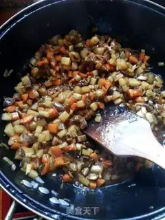 Make The radish rice step 13