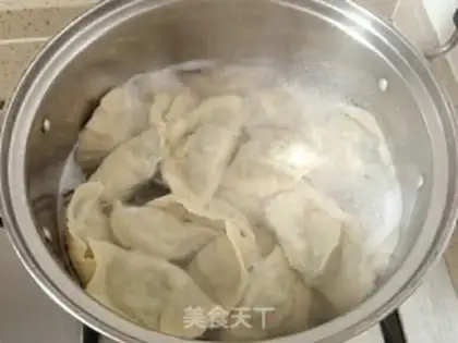 Make Cream eggs and dumplings step 7
