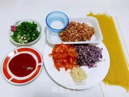Make Meat pasta step 0