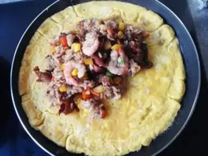 Make Gold rice step 6