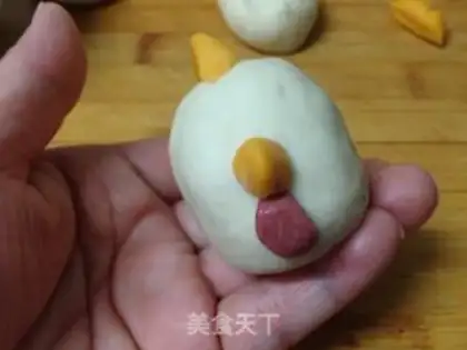 Make Chicken bean bag step 12