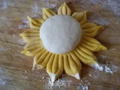 Make Sunflower step 4