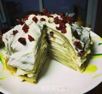 Make A cranberry cake step 5
