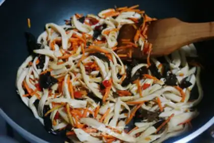 Make Fish apricot mushroom step 8