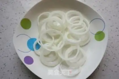 Make Onion rings step 1