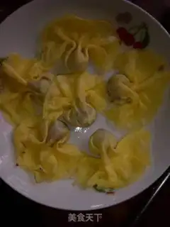 Make Eggskin dumplings step 7