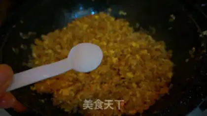 Make Sour mushroom egg fried rice step 14