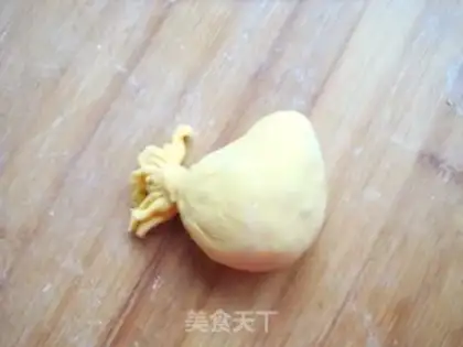 Make The chicken bag step 16