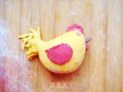 Make The chicken bag step 17