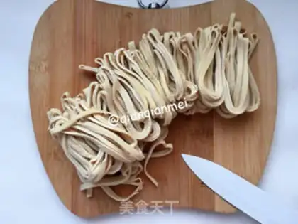 Make Delicious bean skin step 1