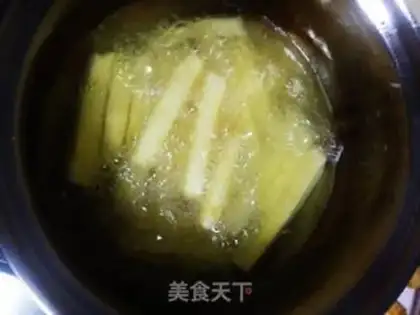 Make Potato fries step 8