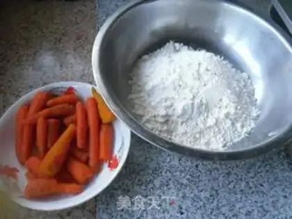 Make Slice double-coloured rolls step 0