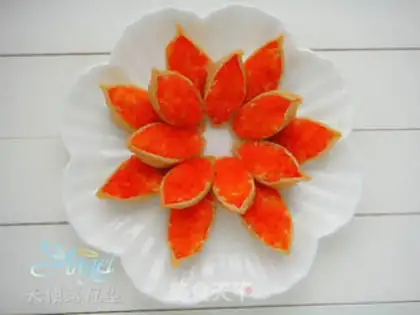 Make ♪ A flower sushi ♪ step 8