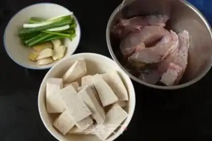 Make Potato fried fish step 0