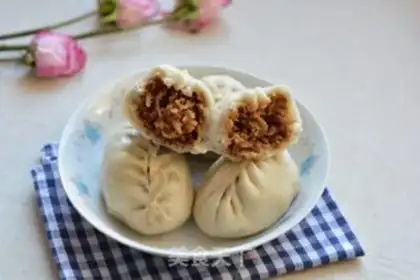 Make Pork radish buns step 10
