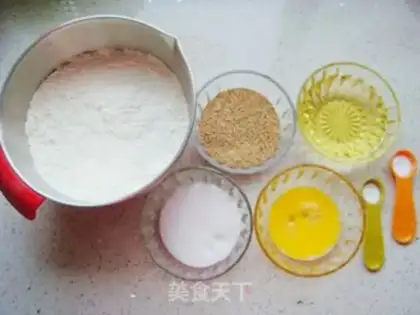 Make Sesame waffles step 0