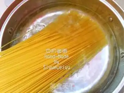Make Black pepper pasta step 1